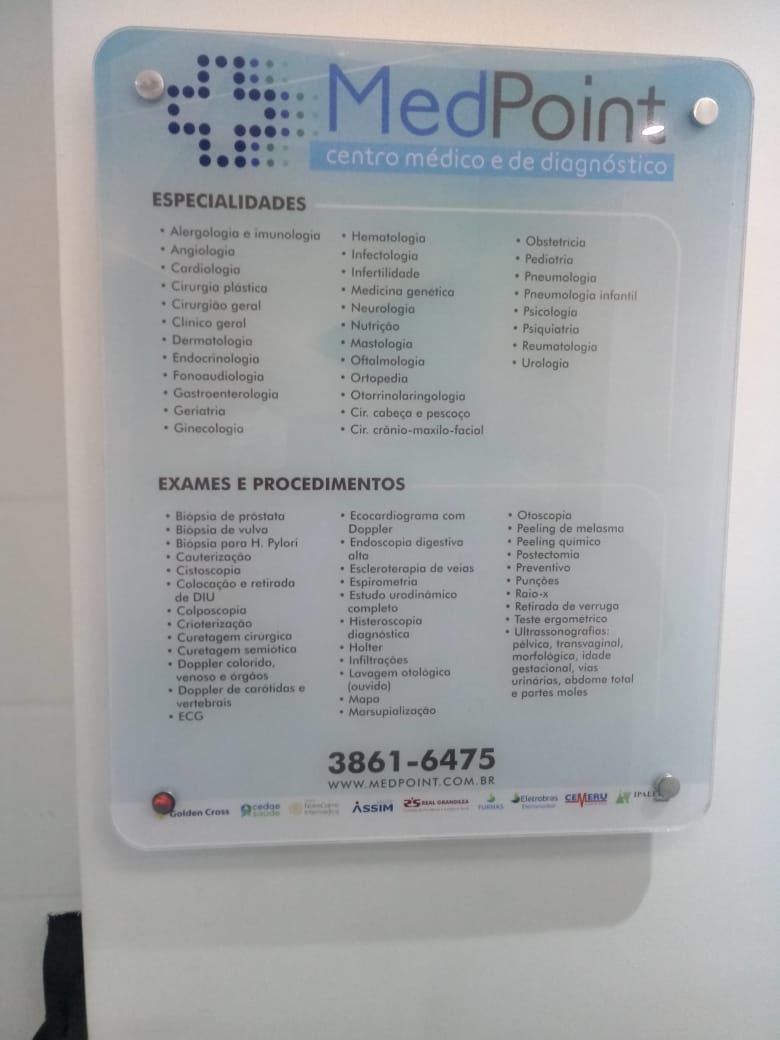 Portfólio Acrílico